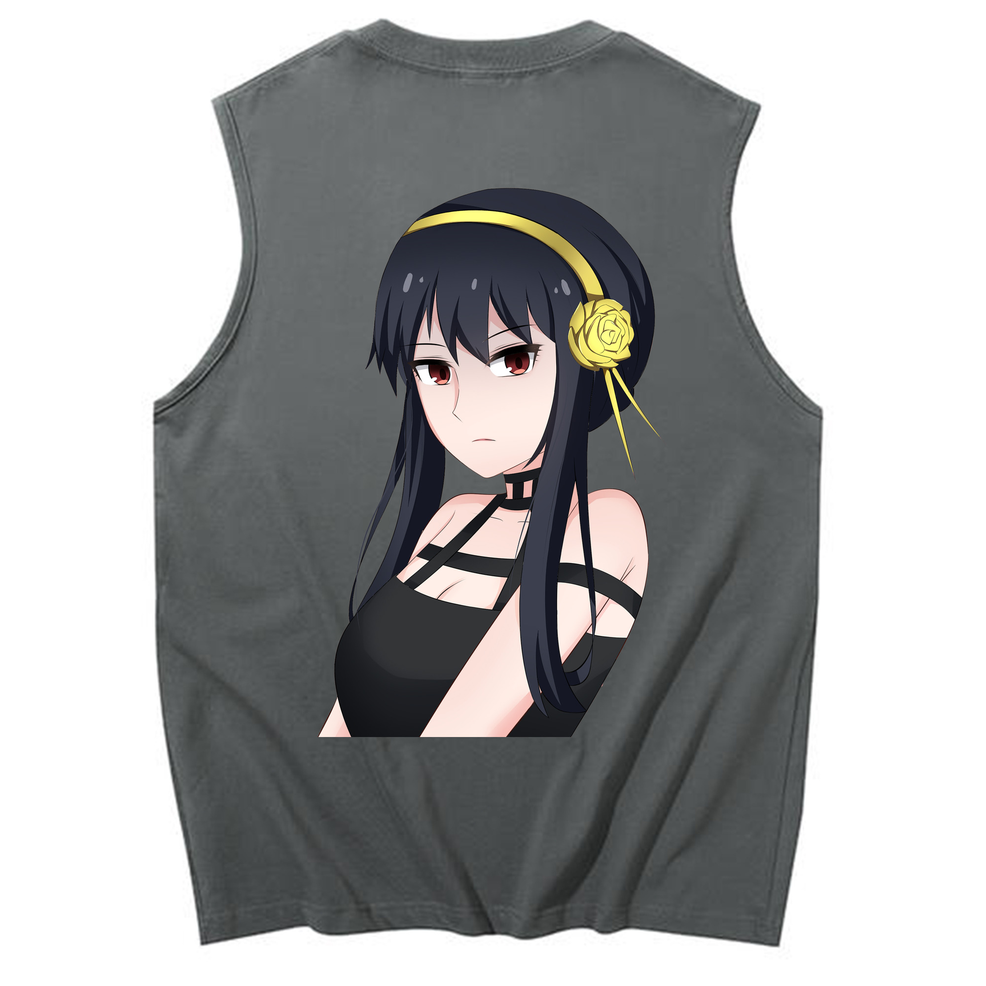 （画像用） SPY×FAMILY间谍家家酒 コットン100％タンクトップ（背面プリント）